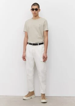 Marc O'Polo Basic T-shirt, Shaped Fit Made Of Organic Cotton