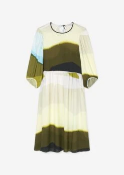 Marc O'Polo Voluminous Dress In A Cupro/viscose Blend 17 Marc O'Polo Voluminous Dress In A Cupro/viscose Blend -FashionLust Verkaufs-Shop 3315ad6d8aa8a3caca3f940aba8e4232