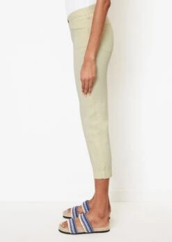 Marc O'Polo LULEA Trousers Slim 7/8 Made Of A Stretchy Lyocell And Organic Cotton Blend -FashionLust Verkaufs-Shop 34fb19f9633f705d39e2ead3298be633
