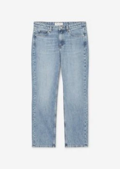 Marc O'Polo LINDE Straight Mid Waist Cropped Jeans Finished In Rigid Denim Made Of Pure Cotton -FashionLust Verkaufs-Shop 36c4c85607d29f0eca4666d2df15eee8