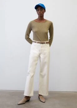 Marc O'Polo Long Sleeve Top With A Bateau Neckline, Regular Fit In Organic Cotton Slub Jersey 14 Marc O'Polo Long Sleeve Top With A Bateau Neckline, Regular Fit In Organic Cotton Slub Jersey -FashionLust Verkaufs-Shop 36dc2528d268fc93b110210e123d8728