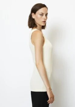 Marc O'Polo Ribbed Jersey Tank Top Made Of Organic Stretch Cotton Fabric 16 Marc O'Polo Ribbed Jersey Tank Top Made Of Organic Stretch Cotton Fabric -FashionLust Verkaufs-Shop 38c1502c12fc0e02c5538e89c514c0a4