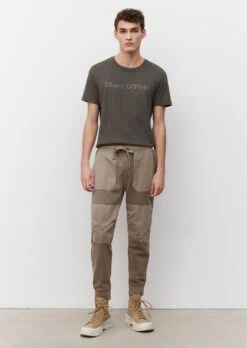 Marc O'Polo Logo T-shirt In A Regular Fit Made Of Pure Organic Cotton