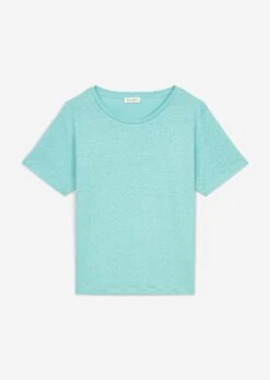 Marc O'Polo Linen Round Neck T-shirt In A Regular Fit Made Of Lightweight Jersey -FashionLust Verkaufs-Shop 3e734d339abc426f747999e08c0cecd4