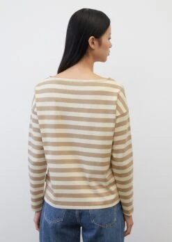 Marc O'Polo Striped Long-sleeved Top Made Of Interlock Jersey -FashionLust Verkaufs-Shop 3e8e50f8bbc2bc4774739d739ade6cfc
