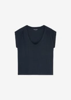 Marc O'Polo Sleeveless T-shirt With Gathered Shoulders In A Regular Fit Made Of Lightweight Single Jersey -FashionLust Verkaufs-Shop 3fa189d6ebff3a4210cb36919a7054eb