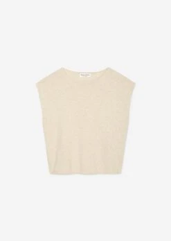 Marc O'Polo Sleeveless Fine-knit Jumper In A Loose Fit Made Of A Blend Of Organic Cotton And Linen -FashionLust Verkaufs-Shop 4012eee0b05c3b668bfeec61361edf29