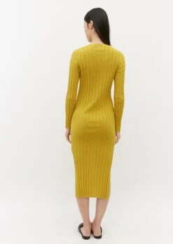 Marc O'Polo Knitted Dress Made Of A Blend Of Organic Cotton And Linen -FashionLust Verkaufs-Shop 408b9800ddb1d511c587fbd7a2c2a2f6