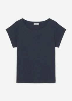 Marc O'Polo Waffle Jersey T-shirt In A Regular Fit From Organic Cotton Stretch -FashionLust Verkaufs-Shop 41305eb2743b8ffa58a7e8c43550e808