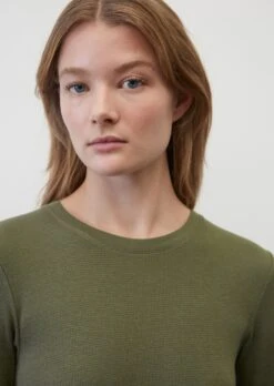 Marc O'Polo Waffle Jersey Dress From LENZING™ ECOVERO™ -FashionLust Verkaufs-Shop 42fad874057598078cbc83ee9e0cd97a