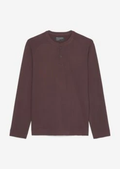 Marc O'Polo Long-sleeved Serafino Regular Made From Soft Heavy Jersey -FashionLust Verkaufs-Shop 43543388ae8f18b459f7c3f706e4f23c