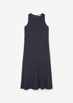 Marc O'Polo Sleeveless A-line Dress In Soft Viscose Twill -FashionLust Verkaufs-Shop 45b662c5de091cbbdaf2743369be1247