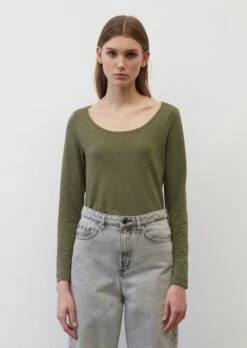 Marc O'Polo Heavy Slub Jersey Long Sleeve Top In A Loose Fit Made Of Organic Cotton 14 Marc O'Polo Heavy Slub Jersey Long Sleeve Top In A Loose Fit Made Of Organic Cotton -FashionLust Verkaufs-Shop 45c23f6d39936135789350f81719ff4a