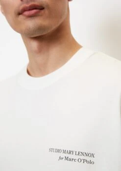 STUDIO MARY LENNOX For Marc O'Polo T-shirt In A Relaxed Fit With A Floral Print On The Back -FashionLust Verkaufs-Shop 482cdc45024eba6ee5e51c332342c32c