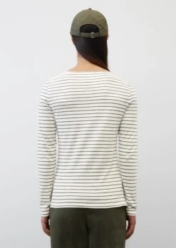 Marc O'Polo Striped Longsleeve Regular Made Of Fine Organic Cotton -FashionLust Verkaufs-Shop 48bfcdbbe4a7d41bb427130a8fc6f242