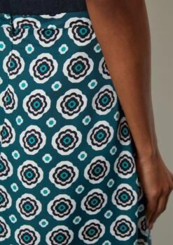 Marc O'Polo Calf Length A Shape Skirt From Printed Viscose Twill -FashionLust Verkaufs-Shop 4a081fb0ce5c26bf5a159997daf8e8fe