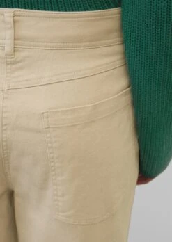 Marc O'Polo Wide Ankle-length Trousers Made Of Brushed Twill -FashionLust Verkaufs-Shop 4b6e751a864081dd13a2a3314cb50049