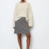 Marc O'Polo Plaid Mini Skirt Regular Made From Pure New Wool -FashionLust Verkaufs-Shop 4bc90a75f4de88116a049bb36c1e7759