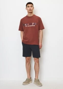 Marc O'Polo T-shirt Relaxed With Multi-coloured Logo Embroidery -FashionLust Verkaufs-Shop 4c12ce1bf11fad1210d1d7021ad8cea2