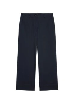 Marc O'Polo Wide Leg Trousers, Cropped In Stretchy Organic Cotton Twill 18 Marc O'Polo Wide Leg Trousers, Cropped In Stretchy Organic Cotton Twill -FashionLust Verkaufs-Shop 4c6bd1823be33efae73dae150c0a13aa