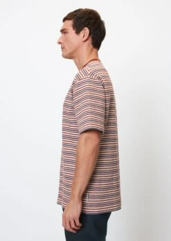 Marc O'Polo Striped T-shirt Relaxed In Soft Organic Cotton 16 Marc O'Polo Striped T-shirt Relaxed In Soft Organic Cotton -FashionLust Verkaufs-Shop 4d3946806b7314cba88a61f27341ba39