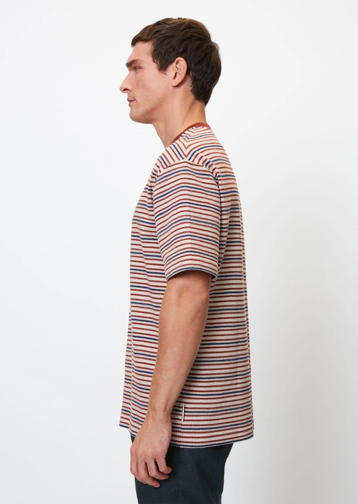 Marc O'Polo Striped T-shirt Relaxed In Soft Organic Cotton 8 Marc O'Polo Striped T-shirt Relaxed In Soft Organic Cotton – Bild 6