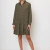 Marc O'Polo Short Printed Shirt Dress Made From Viscose Twill -FashionLust Verkaufs-Shop 4d6fb26812f8ec803f6471f93ca74c05
