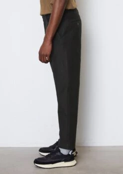 Marc O'Polo BELSBO Relaxed Cropped Chinos In A High-quality Blend Of Organic Cotton And Linen -FashionLust Verkaufs-Shop 4d86f81d3f5082ffaca37a66761e0d97