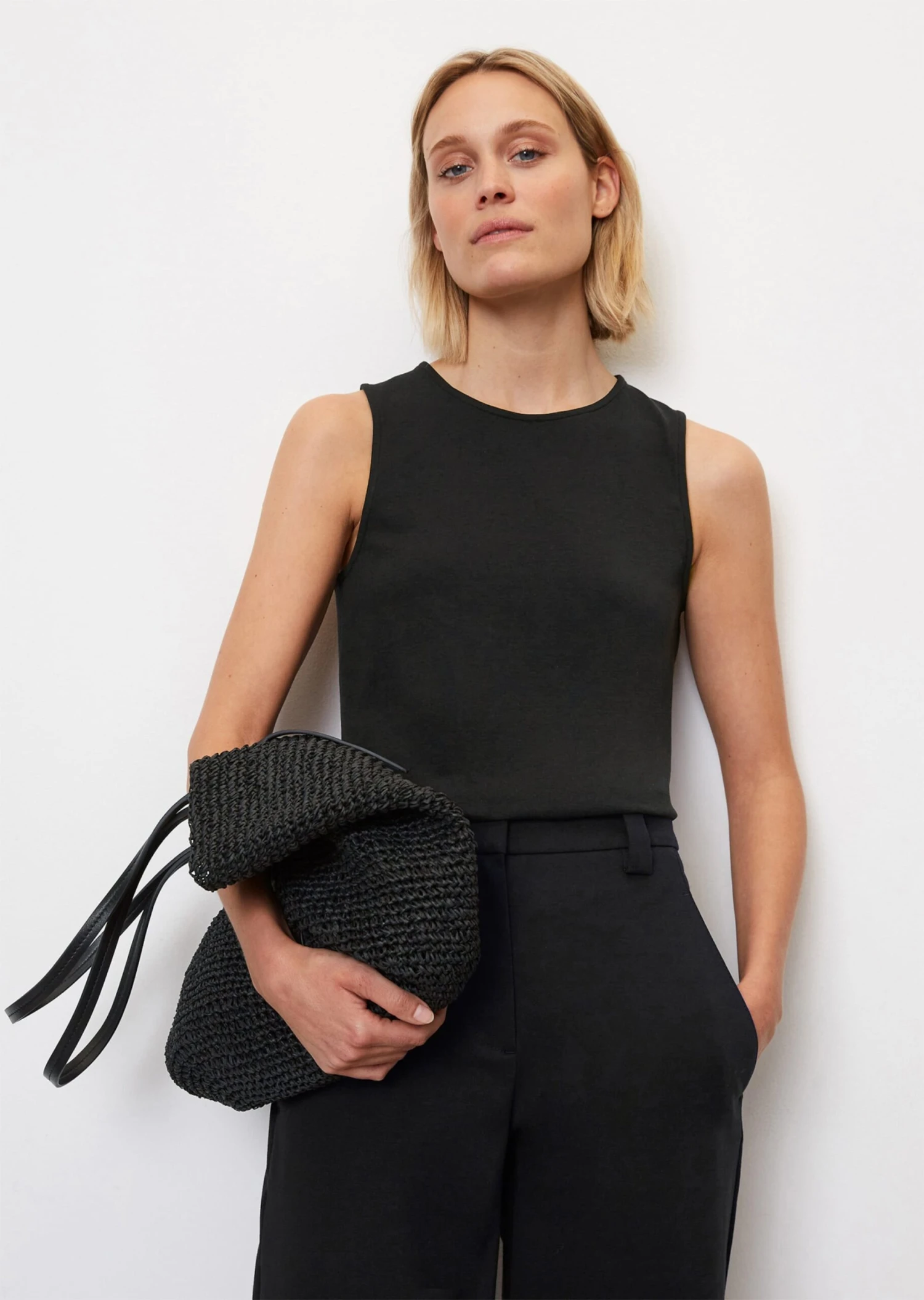 Marc O'Polo Top In A Regular Fit Made Of Fine Rib Jersey 4 Marc O'Polo Top In A Regular Fit Made Of Fine Rib Jersey – Bild 2