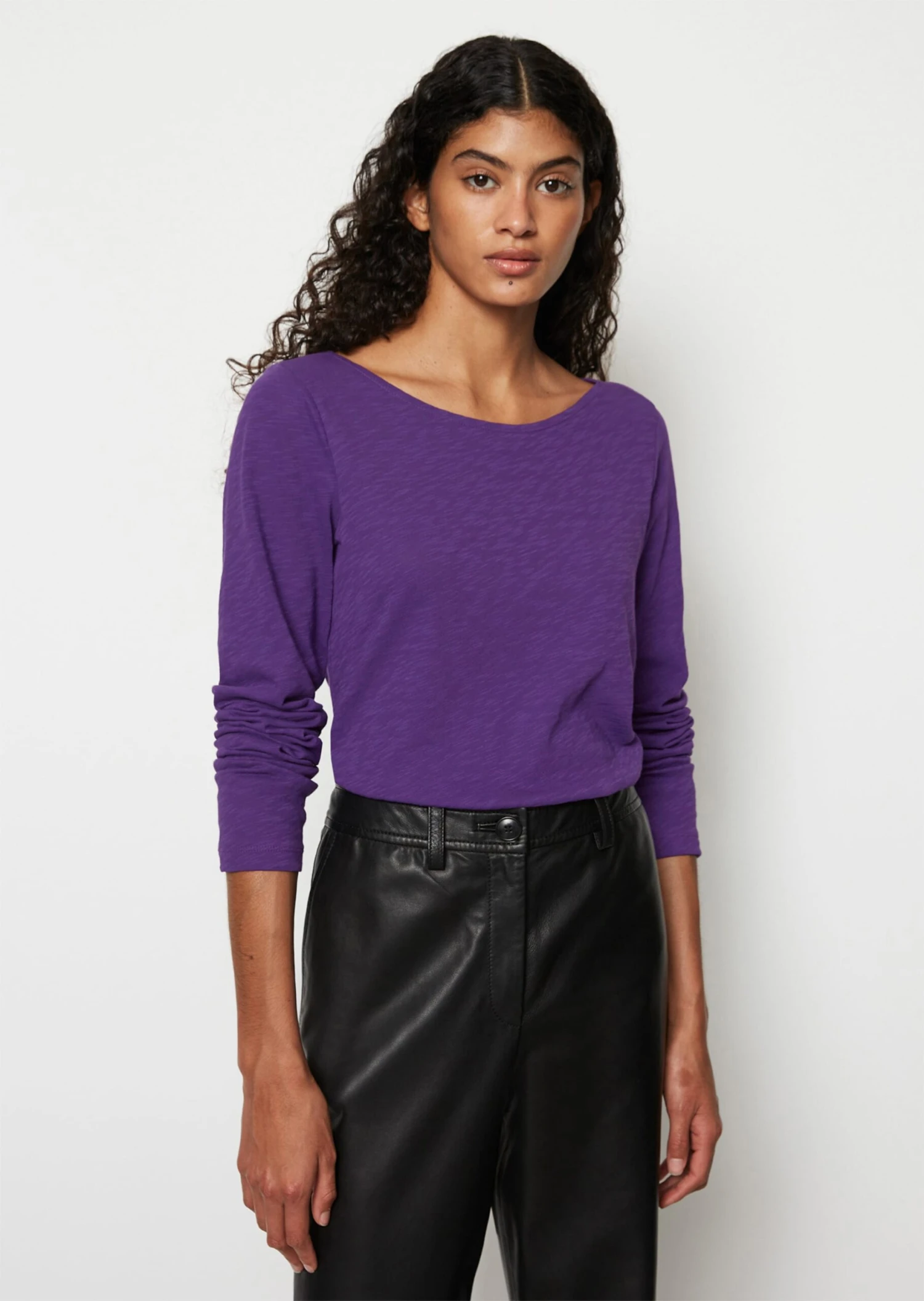 Marc O'Polo Longsleeve Regular From Slub Jersey 4 Marc O'Polo Longsleeve Regular From Slub Jersey – Bild 2