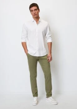 Marc O'Polo STIG Shaped Chinos In A Cotton Blend