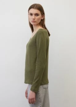 Marc O'Polo Heavy Slub Jersey Long Sleeve Top In A Loose Fit Made Of Organic Cotton 16 Marc O'Polo Heavy Slub Jersey Long Sleeve Top In A Loose Fit Made Of Organic Cotton -FashionLust Verkaufs-Shop 535d8c4cf64321835c11bcfe07dd03bb