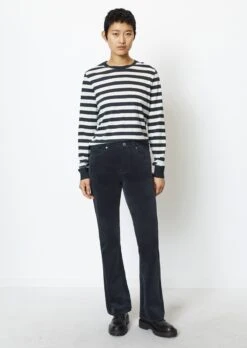 Marc O'Polo Striped Luxury Long Sleeve Regular With TENCEL™ Lyocell -FashionLust Verkaufs-Shop 550808588035351d3679bc31af00a929