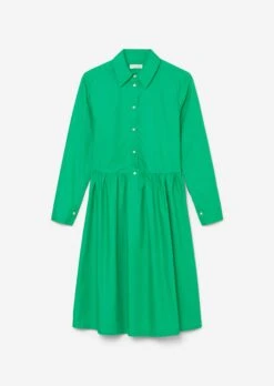 Marc O'Polo Blouse Dress With A Gathered Skirt Made From A Lightweight Organic Cotton/lyocell Blend -FashionLust Verkaufs-Shop 5525427c0c1ef6ef60914be1b98fa211