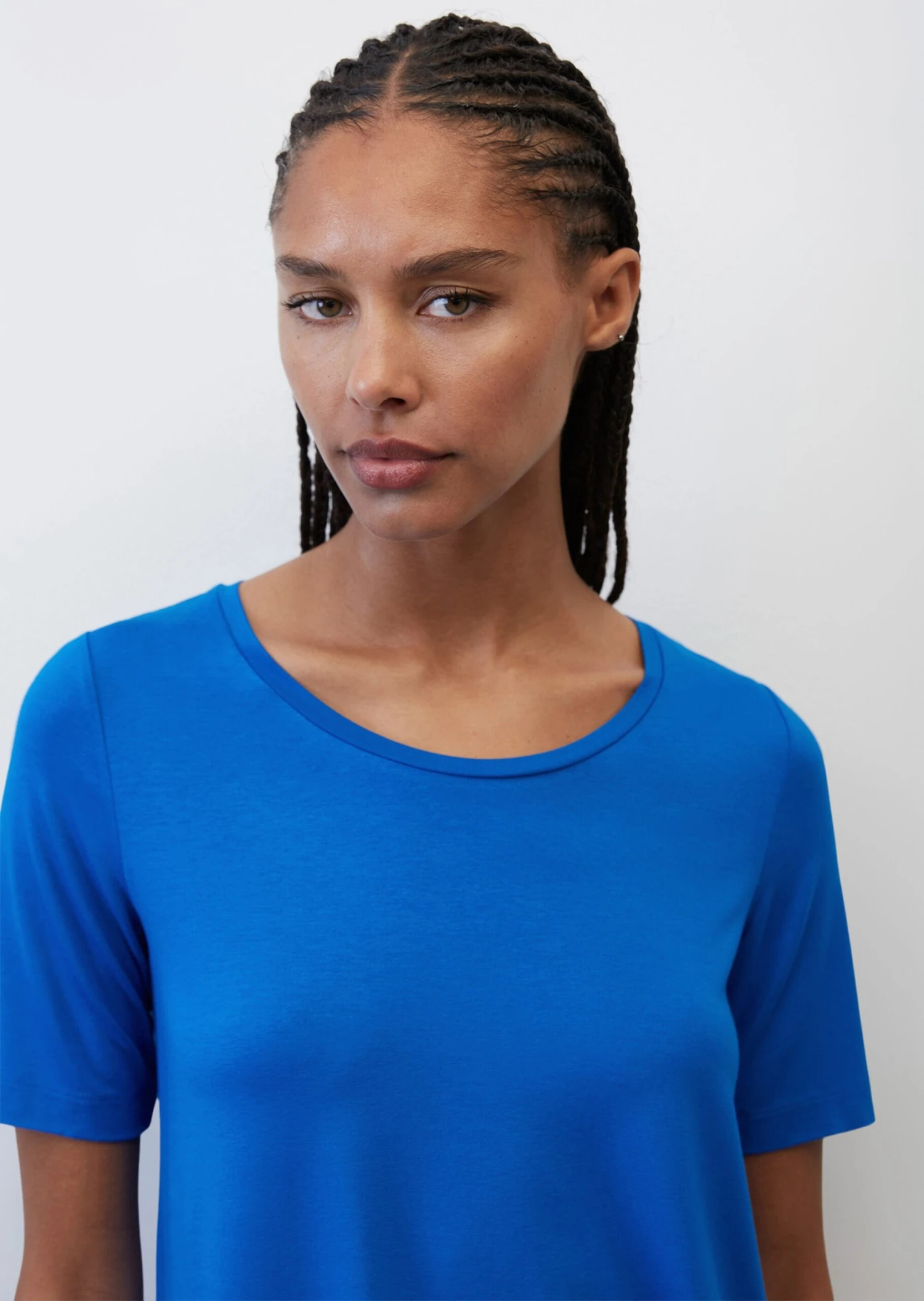 Marc O'Polo Round Neck T-shirt, Regular Fit From LENZING™ ECOVERO™ 3 Marc O'Polo Round Neck T-shirt, Regular Fit From LENZING™ ECOVERO™