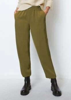 Marc O'Polo Loose Trousers Relaxed Made From A Flowing Viscose Mix -FashionLust Verkaufs-Shop 5589ab94cf344468352f64629f8f46ed