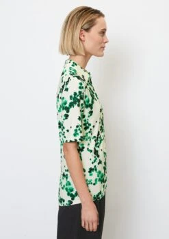 Marc O'Polo Print Jersey Blouse In A Regular Fit From LENZING™ ECOVERO™ -FashionLust Verkaufs-Shop 5610809ab4bb66b08d47af66ac3f4090