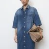 Marc O'Polo H-line Denim Dress Made Of Denim With A Cashmere Texture -FashionLust Verkaufs-Shop 562626a62b6bb7f096265b2fd81726cb