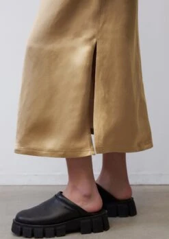 Marc O'Polo Flared Maxi Skirt With Slits Made Of An Elegant Viscose/linen Blend -FashionLust Verkaufs-Shop 5646682f2be1358ca2461d9a1a8d6899