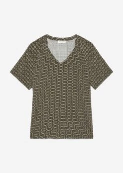 Marc O'Polo Jersey Blouse Top With An All-over Print -FashionLust Verkaufs-Shop 568a915f0c79fae77e4c9ba8cc5692b9