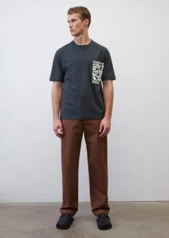 Marc O'Polo Heavy Jersey T-shirt In A Relaxed Fit Made From Pure Organic Cotton