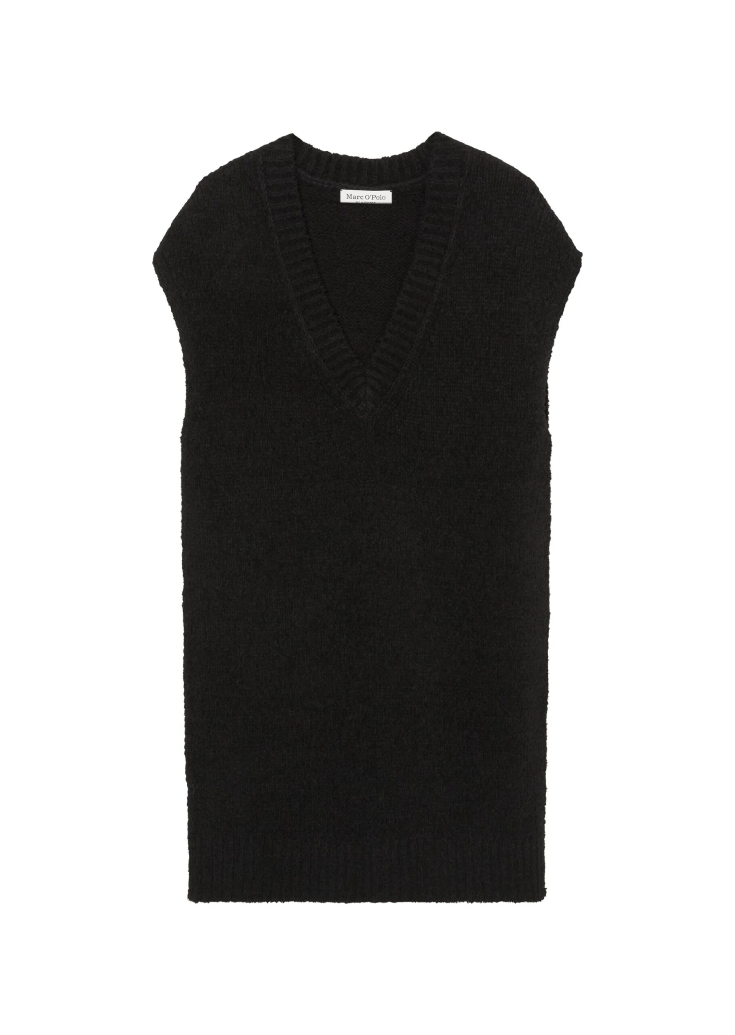 Marc O'Polo Knitted V-neck Dress Made Of Ribbon Yarn 10 Marc O'Polo Knitted V-neck Dress Made Of Ribbon Yarn – Bild 8