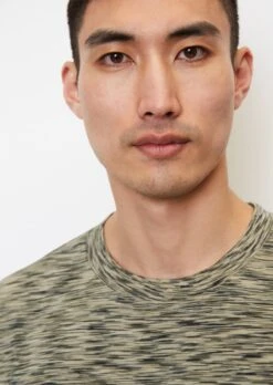 Marc O'Polo T-shirt Regular In Lightweight, Space-dyed Jersey Fabric -FashionLust Verkaufs-Shop 590a5bc25bfd5cf9bdb8a45d40732a37