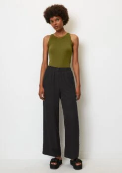 Marc O'Polo Sleeveless Top In A Regular Fit Made Of Organic Cotton Ribbed Jersey -FashionLust Verkaufs-Shop 5938525233403fc905a2d01b2676b3e6