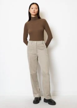 Marc O'Polo Turtleneck Longsleeve From Soft Ribbed Jersey