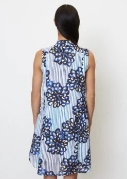 Marc O'Polo Sleeveless Mini Dress With A Floral Print Made Of Crisp Cotton Voile -FashionLust Verkaufs-Shop 5b6c84e6e8b7b734a816900ab3037c11