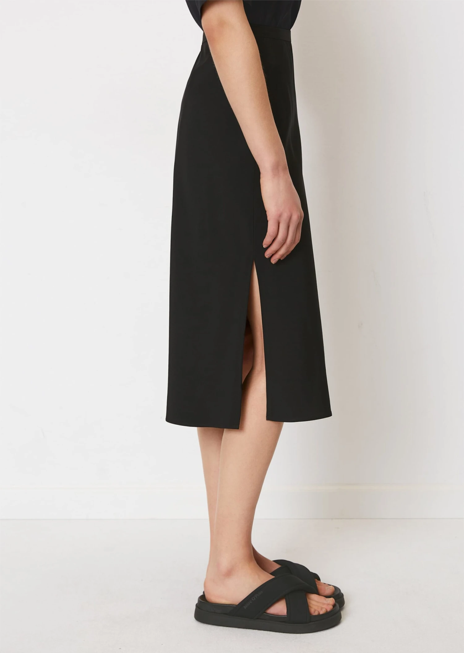 Marc O'Polo Flowing Slip Skirt Made From Viscose Twill 8 Marc O'Polo Flowing Slip Skirt Made From Viscose Twill – Bild 6