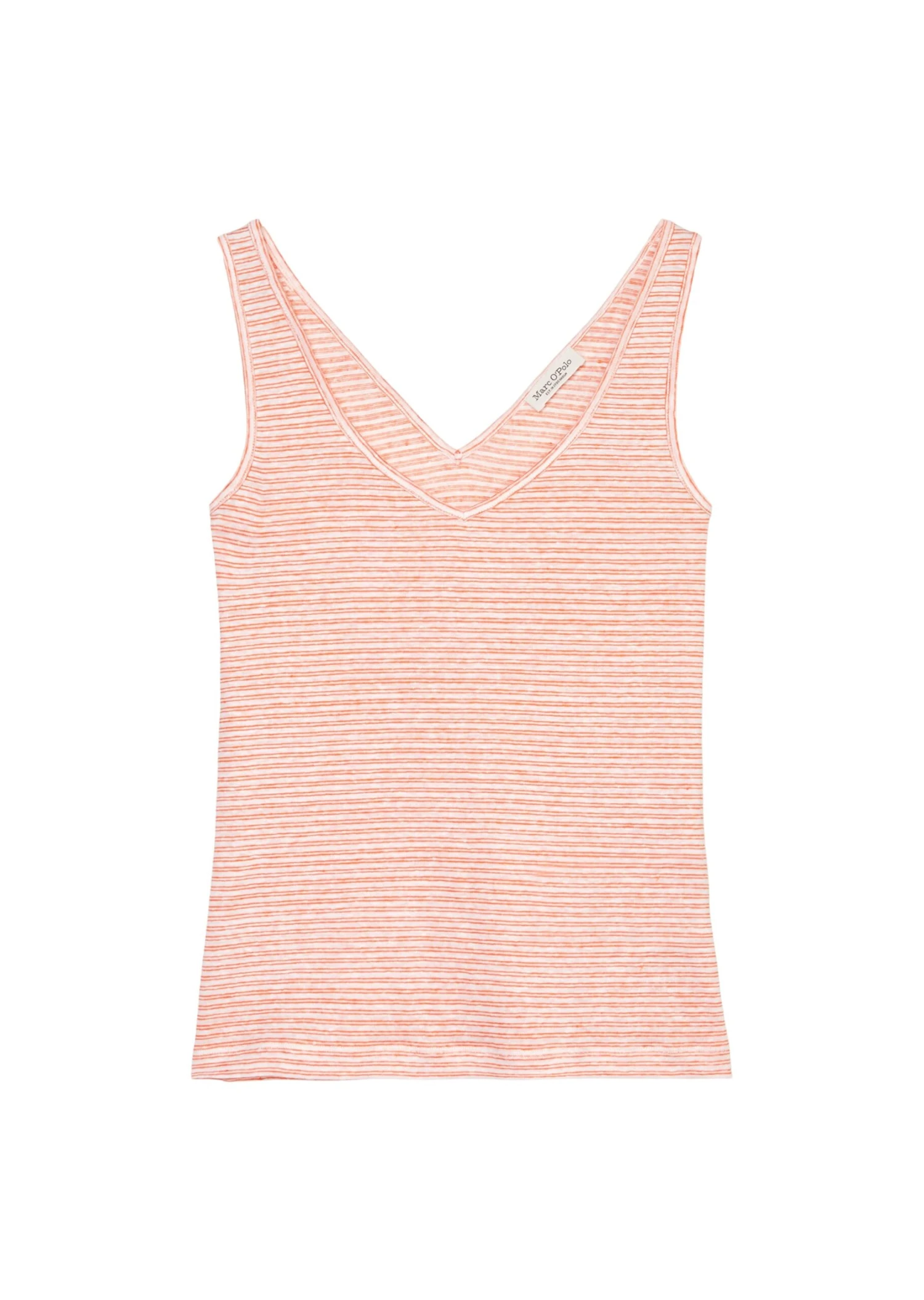 Marc O'Polo Striped Sleeveless Linen Top In A Shaped Fit Made Of High-quality Jersey 10 Marc O'Polo Striped Sleeveless Linen Top In A Shaped Fit Made Of High-quality Jersey – Bild 8