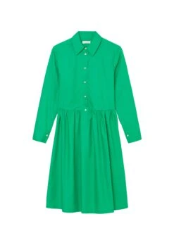 Marc O'Polo Blouse Dress With A Gathered Skirt Made From A Lightweight Organic Cotton/lyocell Blend -FashionLust Verkaufs-Shop 5d4a054ca7e7ee700534e5558d9b538b