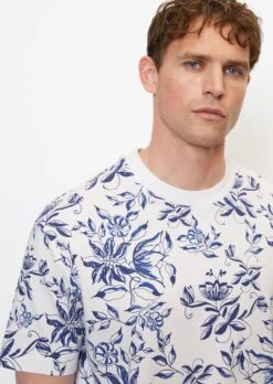 Marc O'Polo T-shirt Relaxed With An All-over Floral Print -FashionLust Verkaufs-Shop 5dca7c7810bcd2482a6fa5453acd3d18